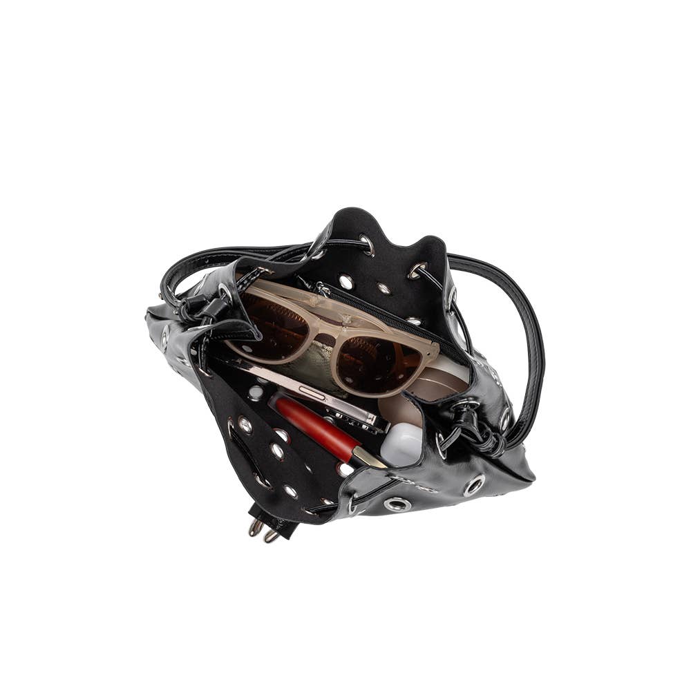 Paloma Burgundy Recycled Vegan Shoulder Bag