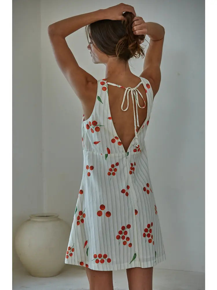 Tomato & Pepper Striped Mini