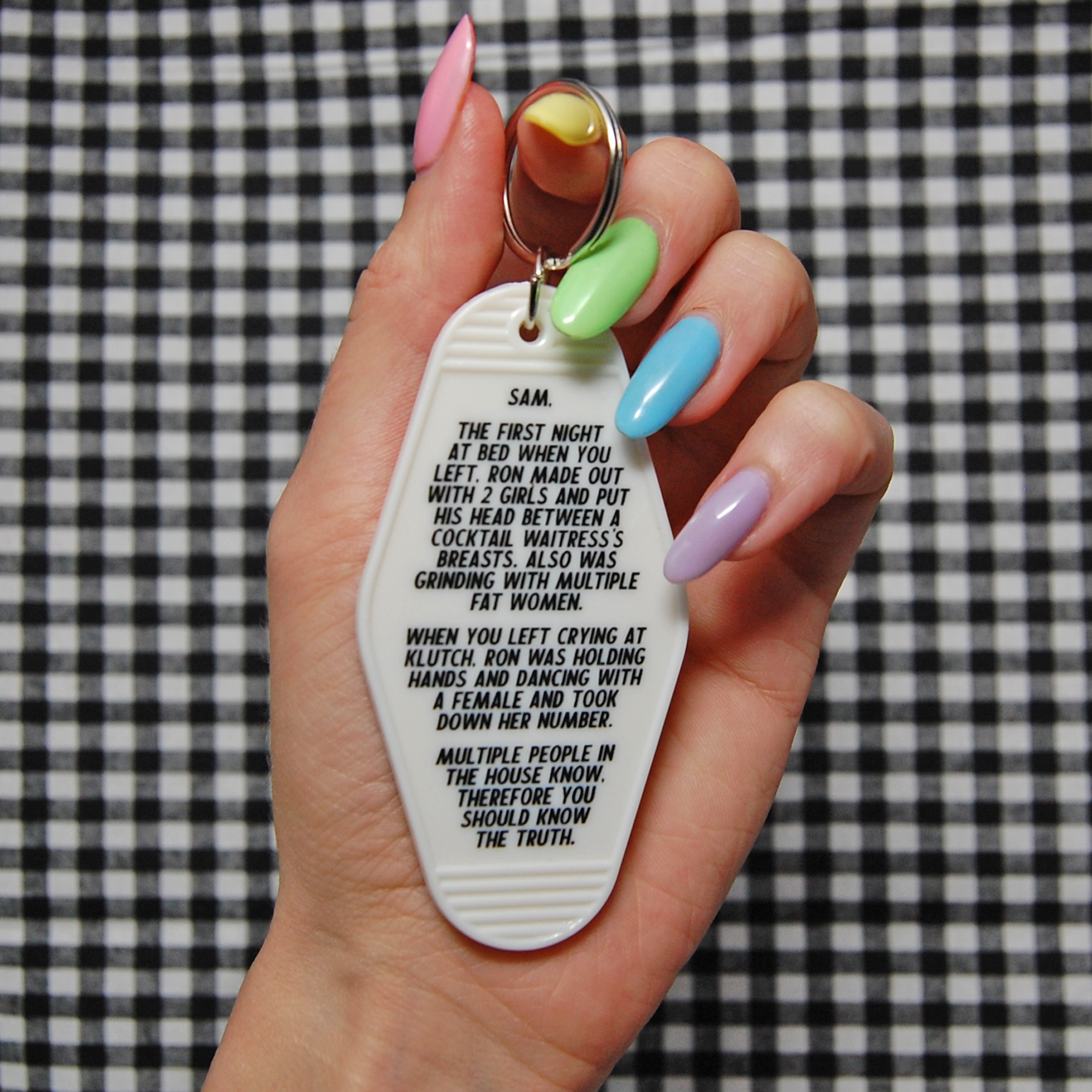 Jersey Shore Keychain - Downerss