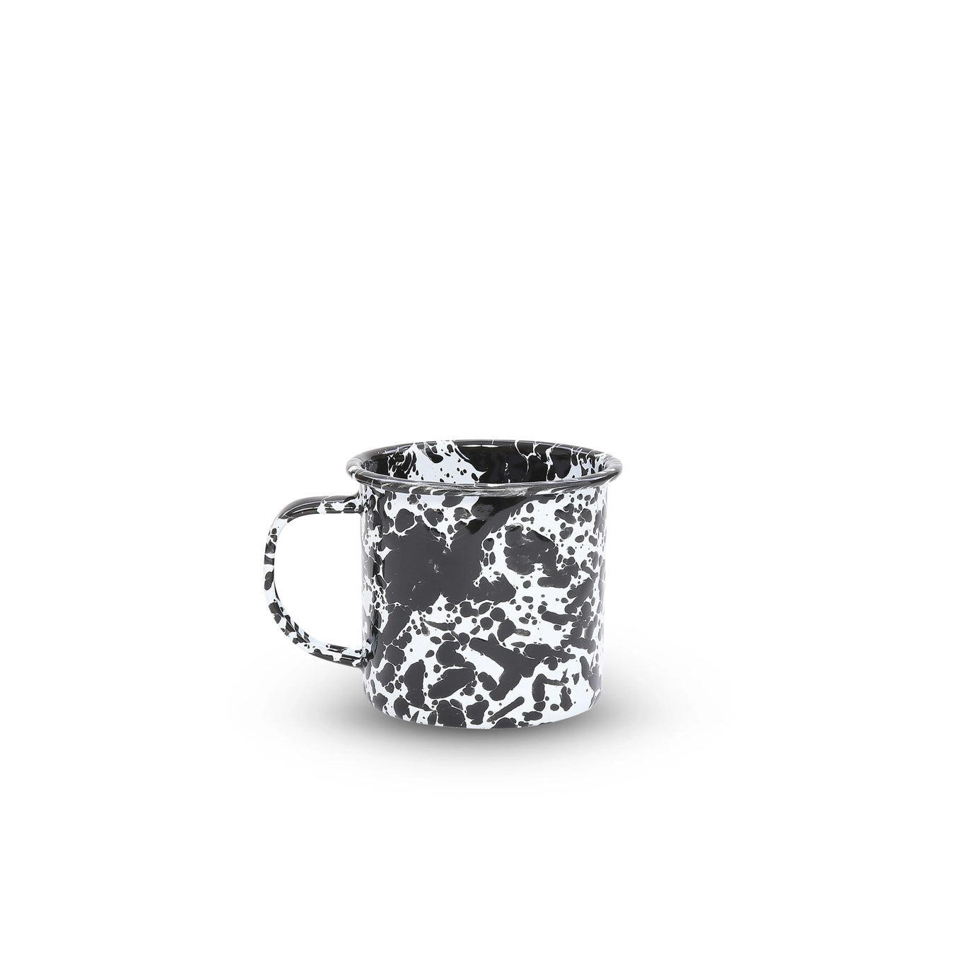 Splatter Enamelwear 12oz Mug - Black