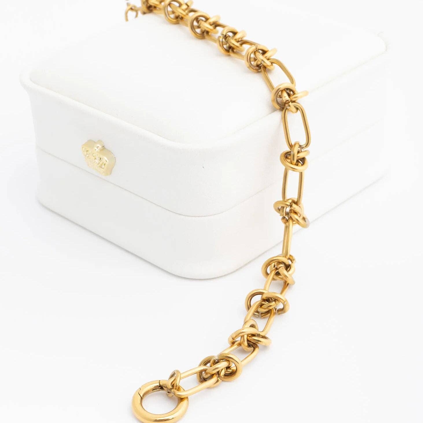 Knotted Chain Bracelet