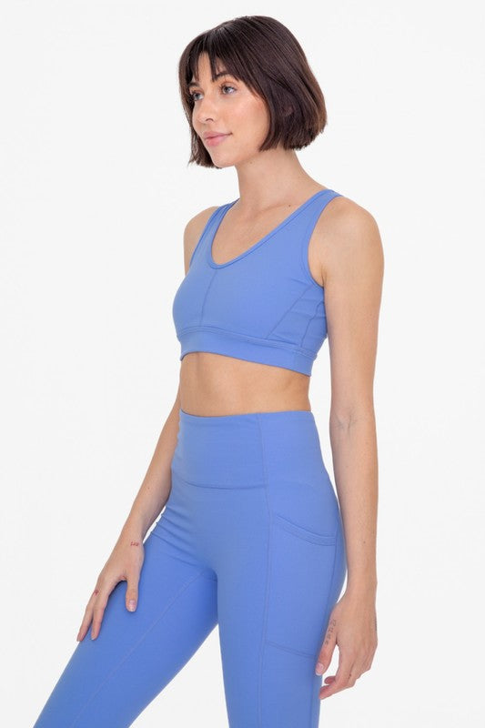 Periwinkle Sports Bra