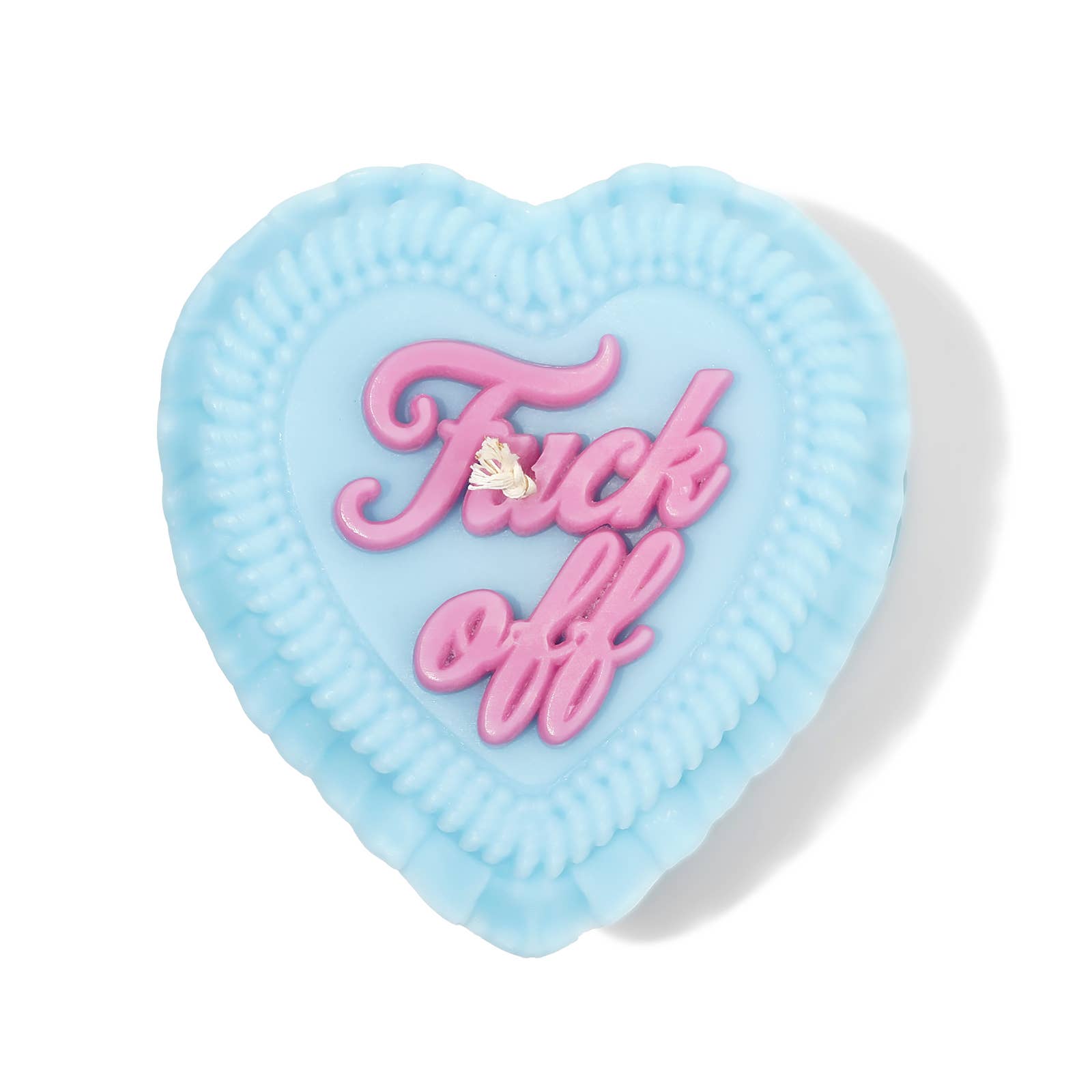 Fuck Off Heart Candle - Downerss