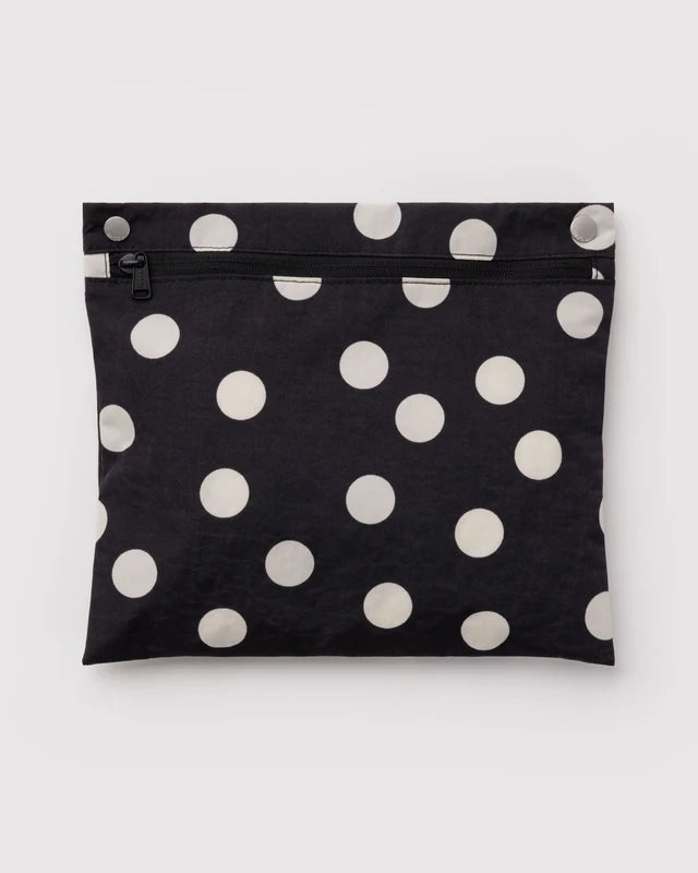 Cloud Carry-On - Black And Cream Polka Dot
