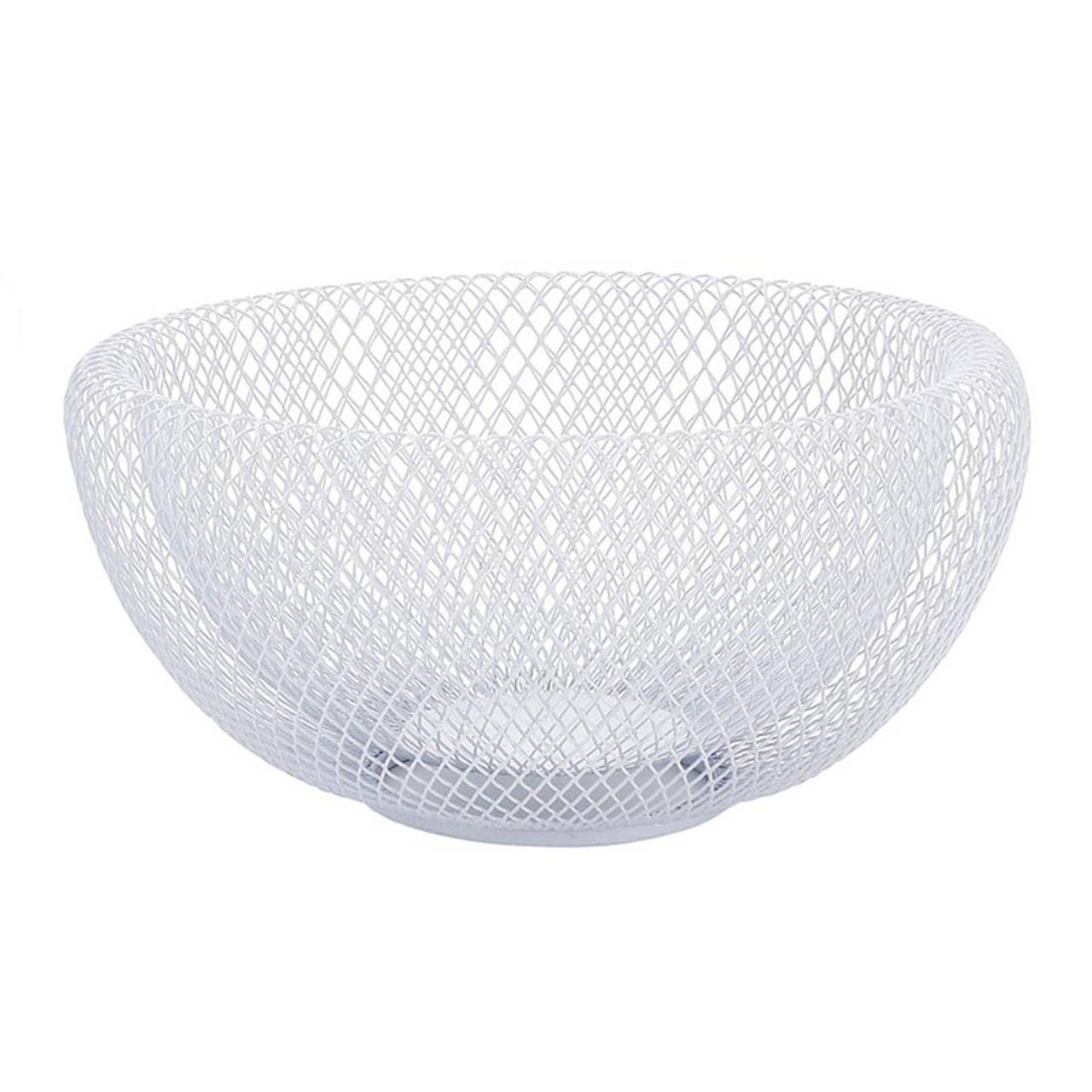 Mesh White Bowls