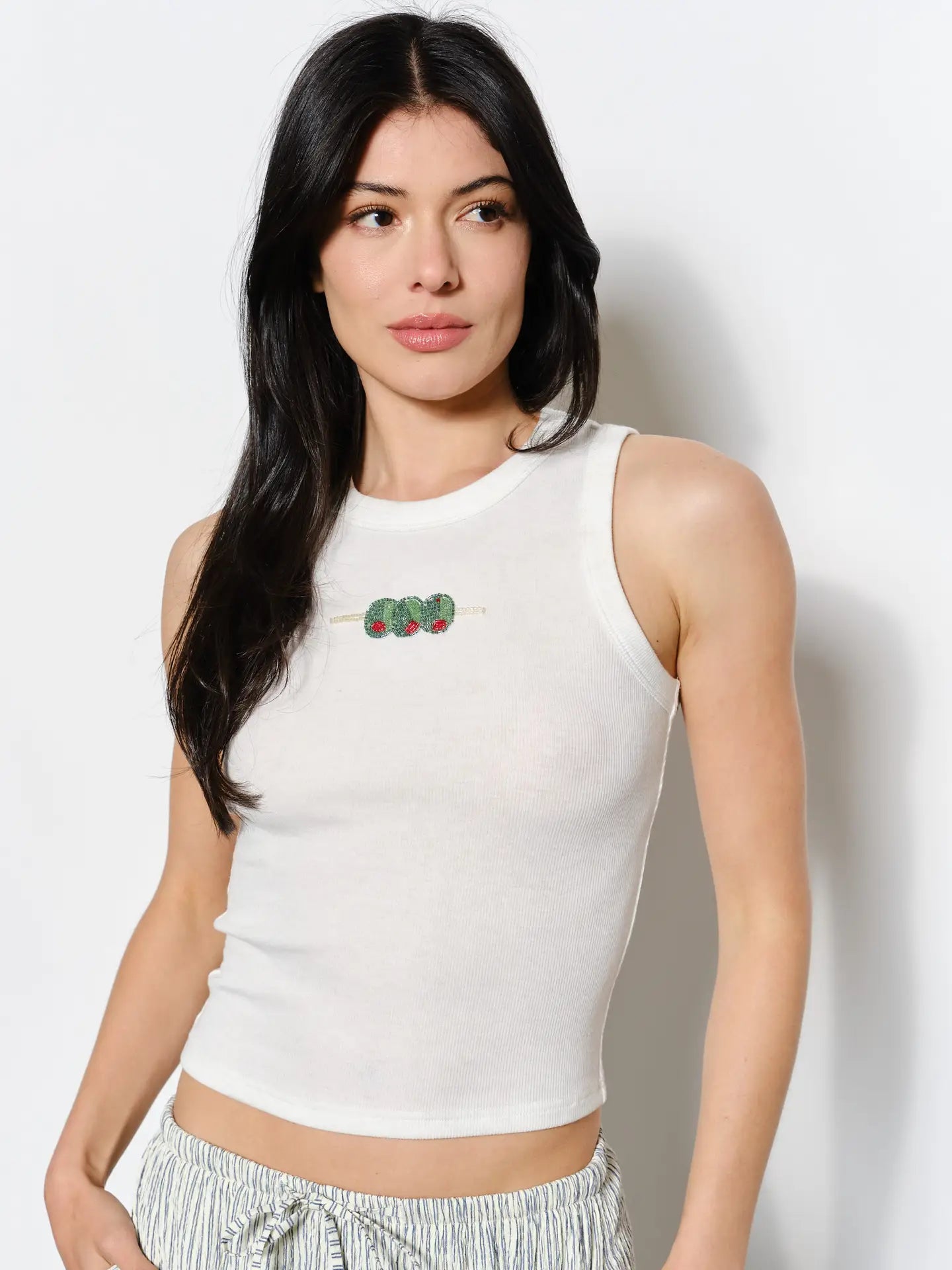 Beaded Olives Tank