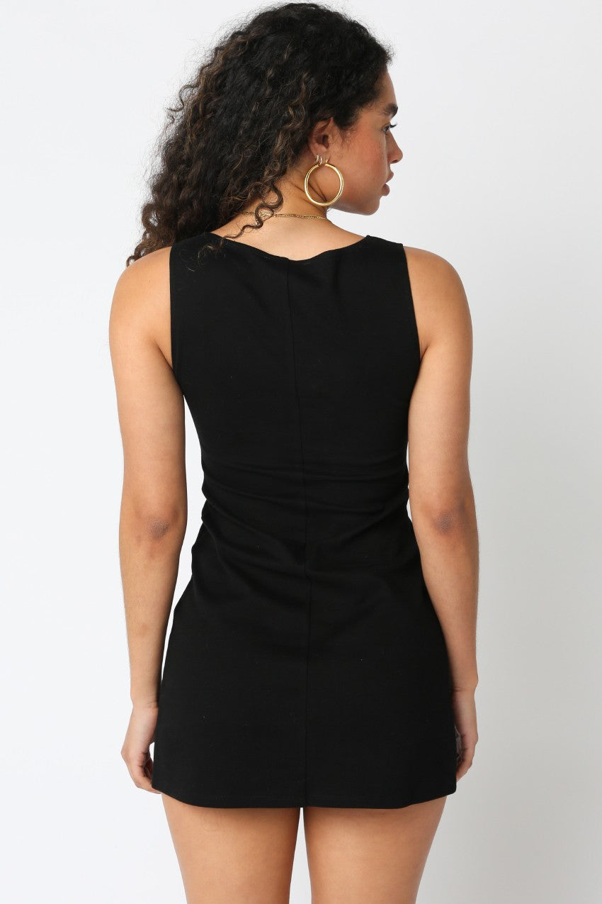 Helia Mini Dress - Black