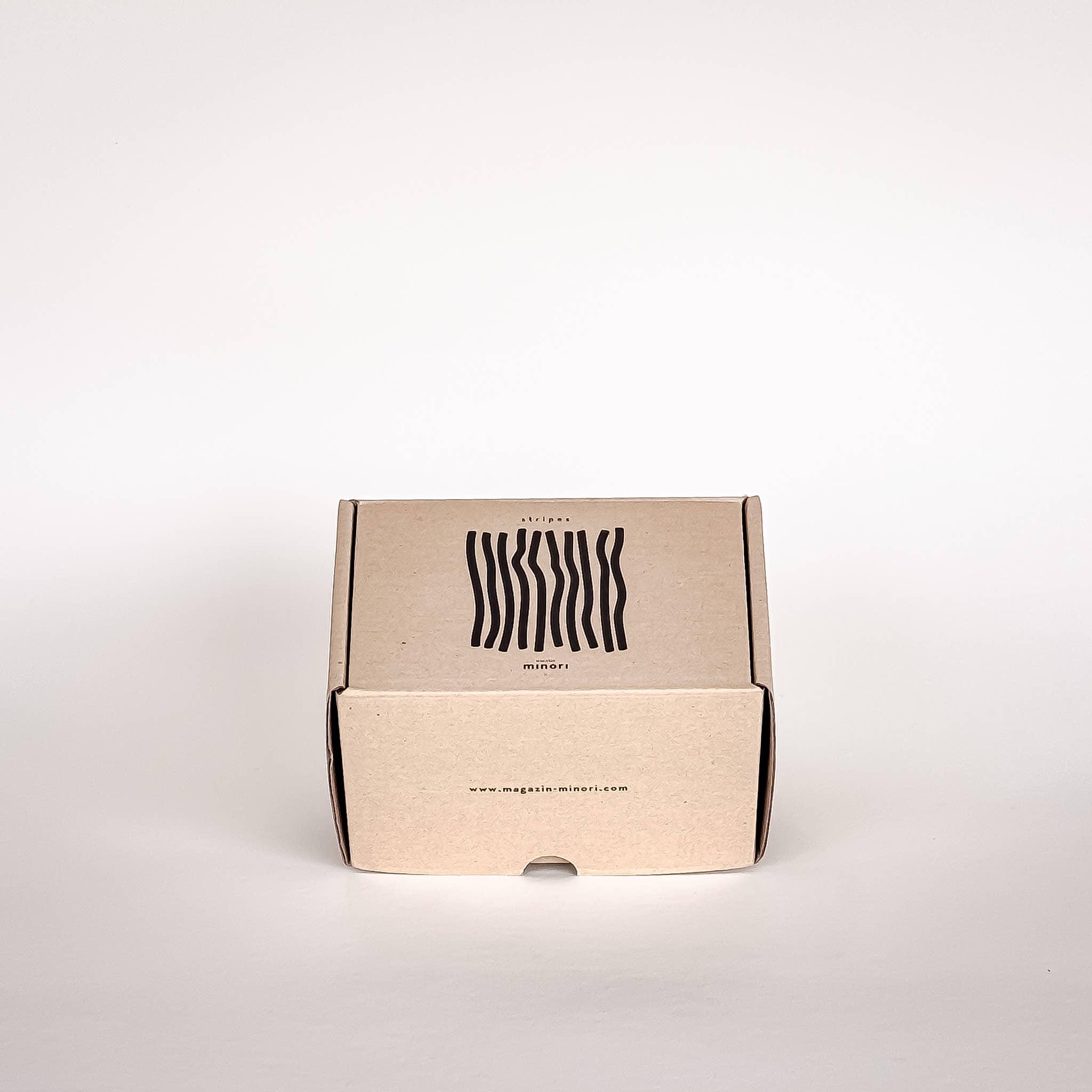 Mug Stripes - volcano black