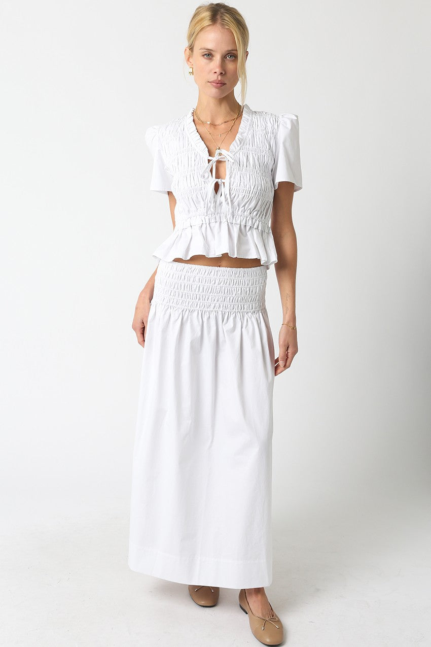 Pamela Smock Skirt