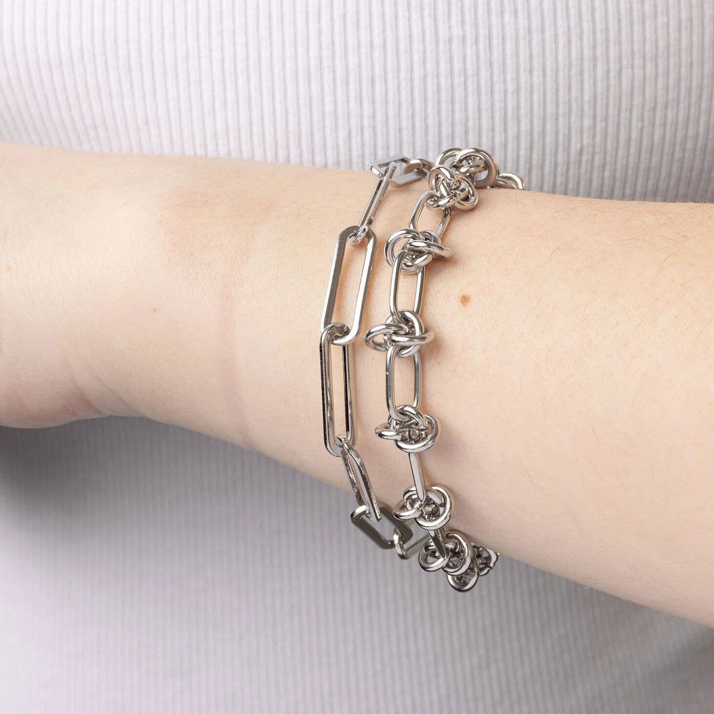 Knotted Chain Bracelet