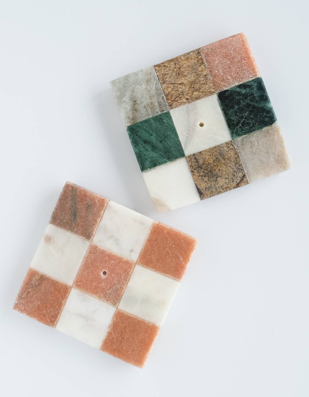 Marble Checks Incense Holder - Downerss