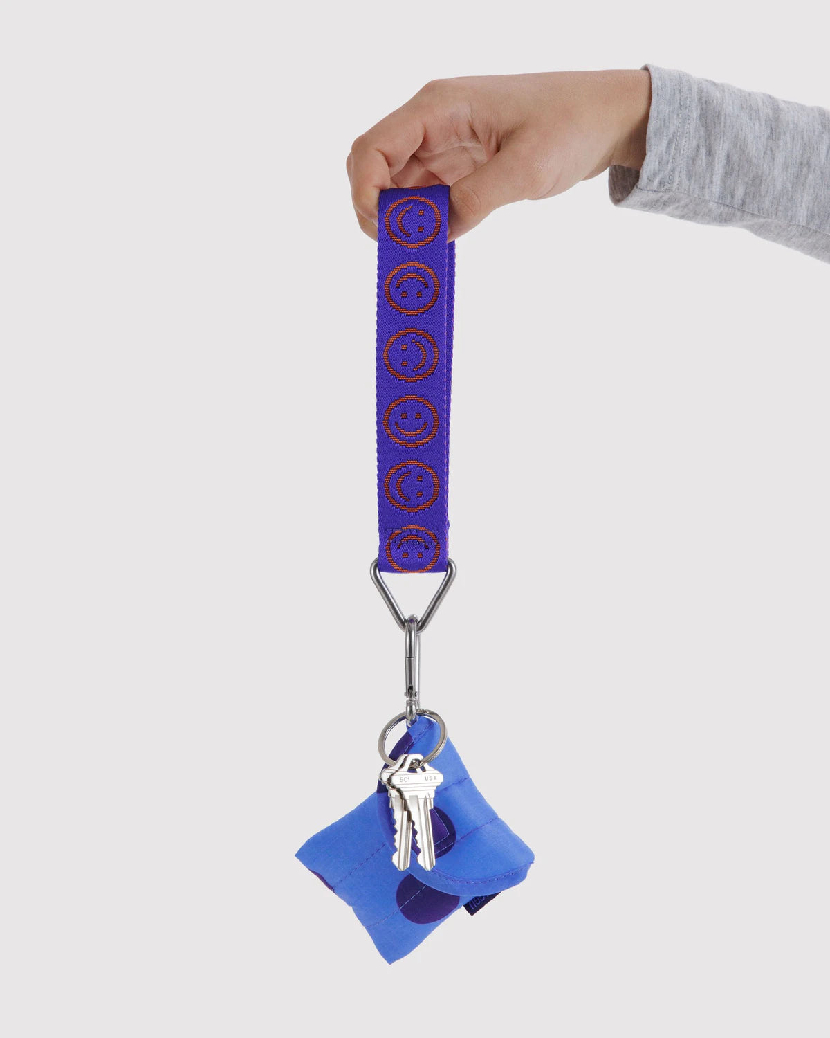 Baggu Logo Keychain - Lapis Happy