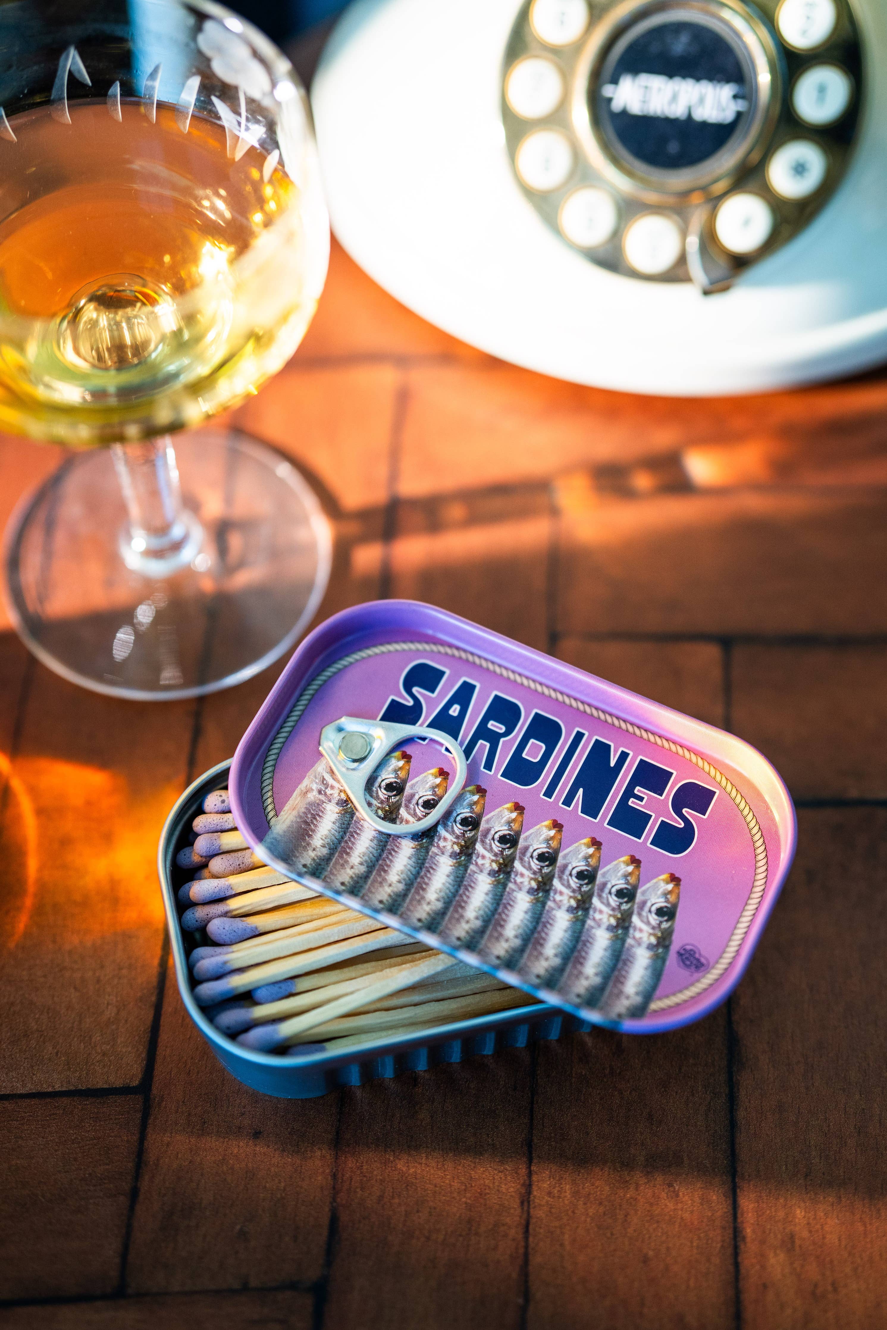 Sardine Tin Matches