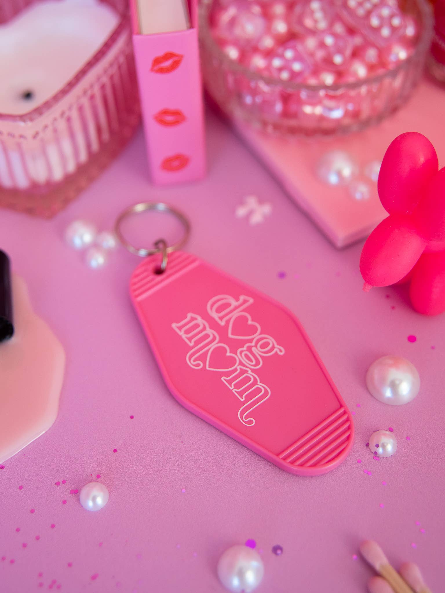 Dog Mom Keychain - Downerss