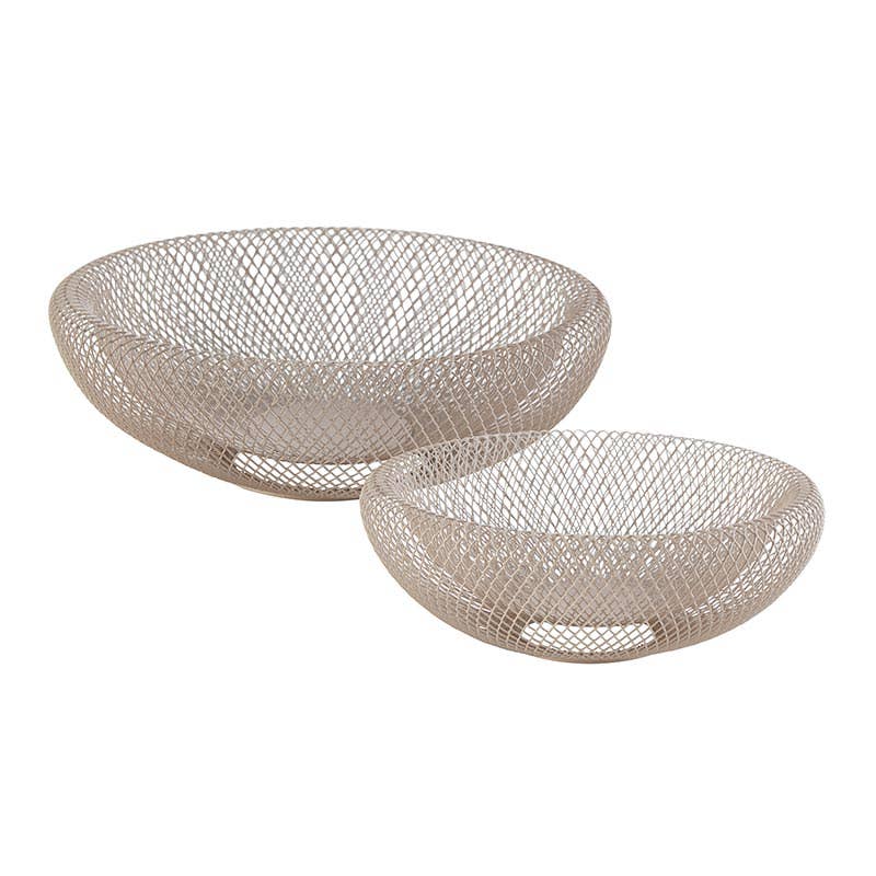 Mesh Beige Bowls