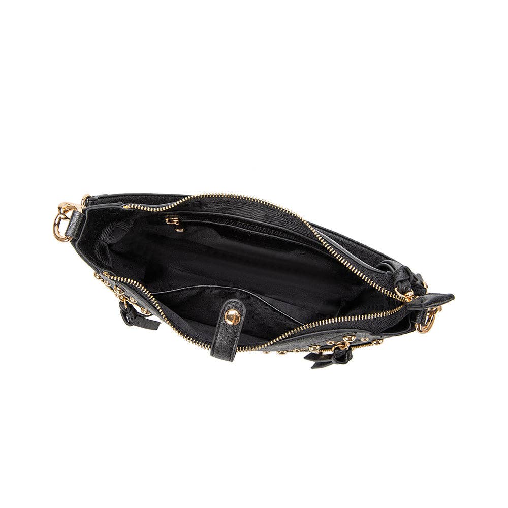 Maeve Black Recycled Vegan Shoulder Bag - Downerss