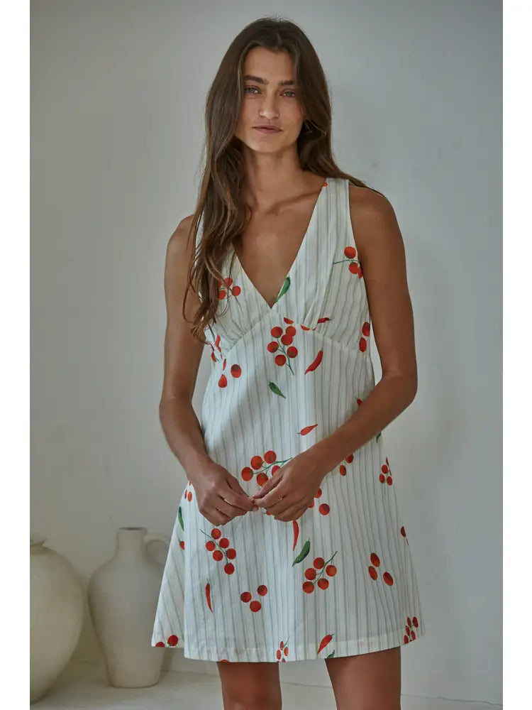 Tomato & Pepper Striped Mini
