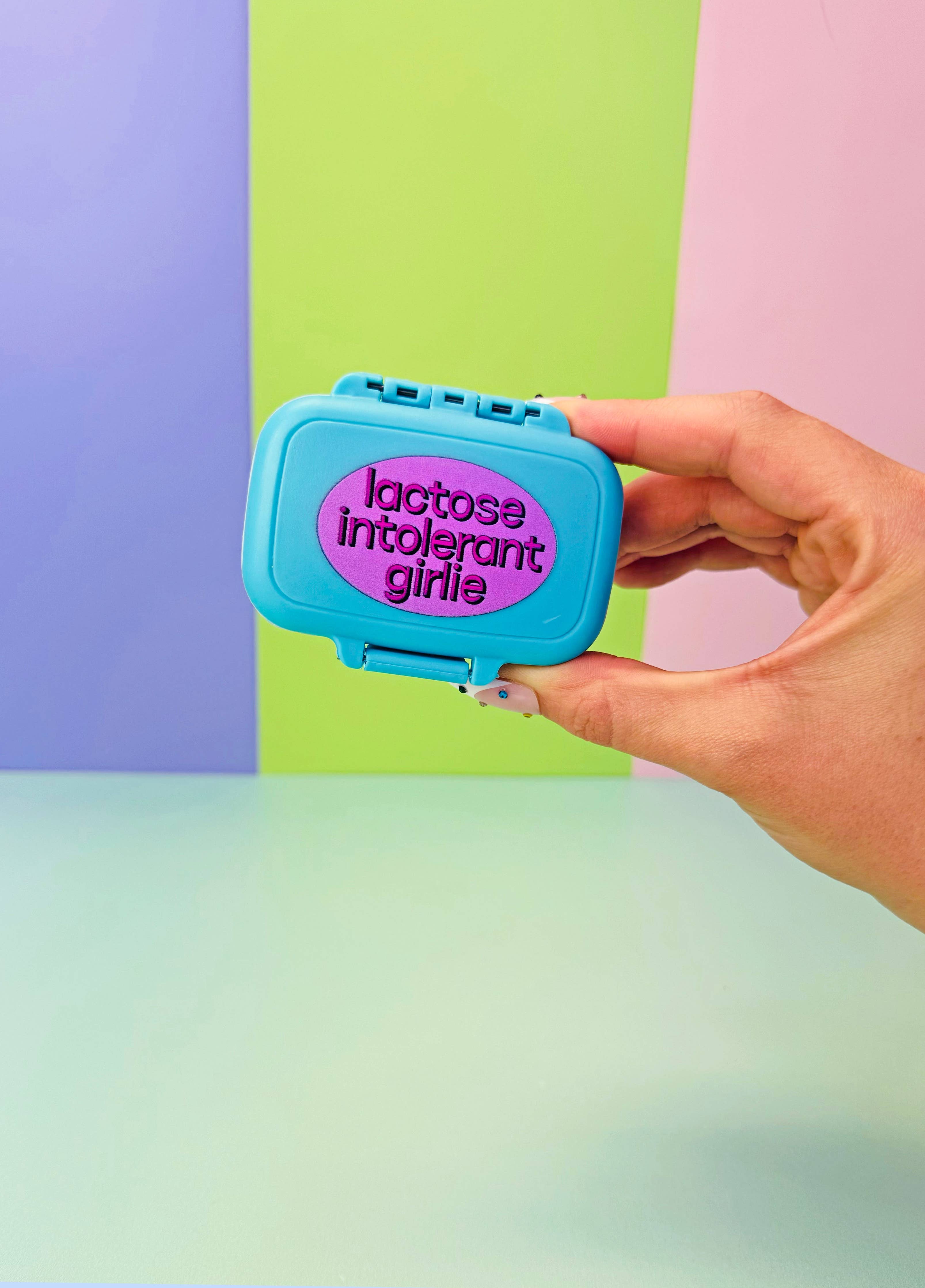 Lactose Intolerant Girlie Pill Case - Downerss
