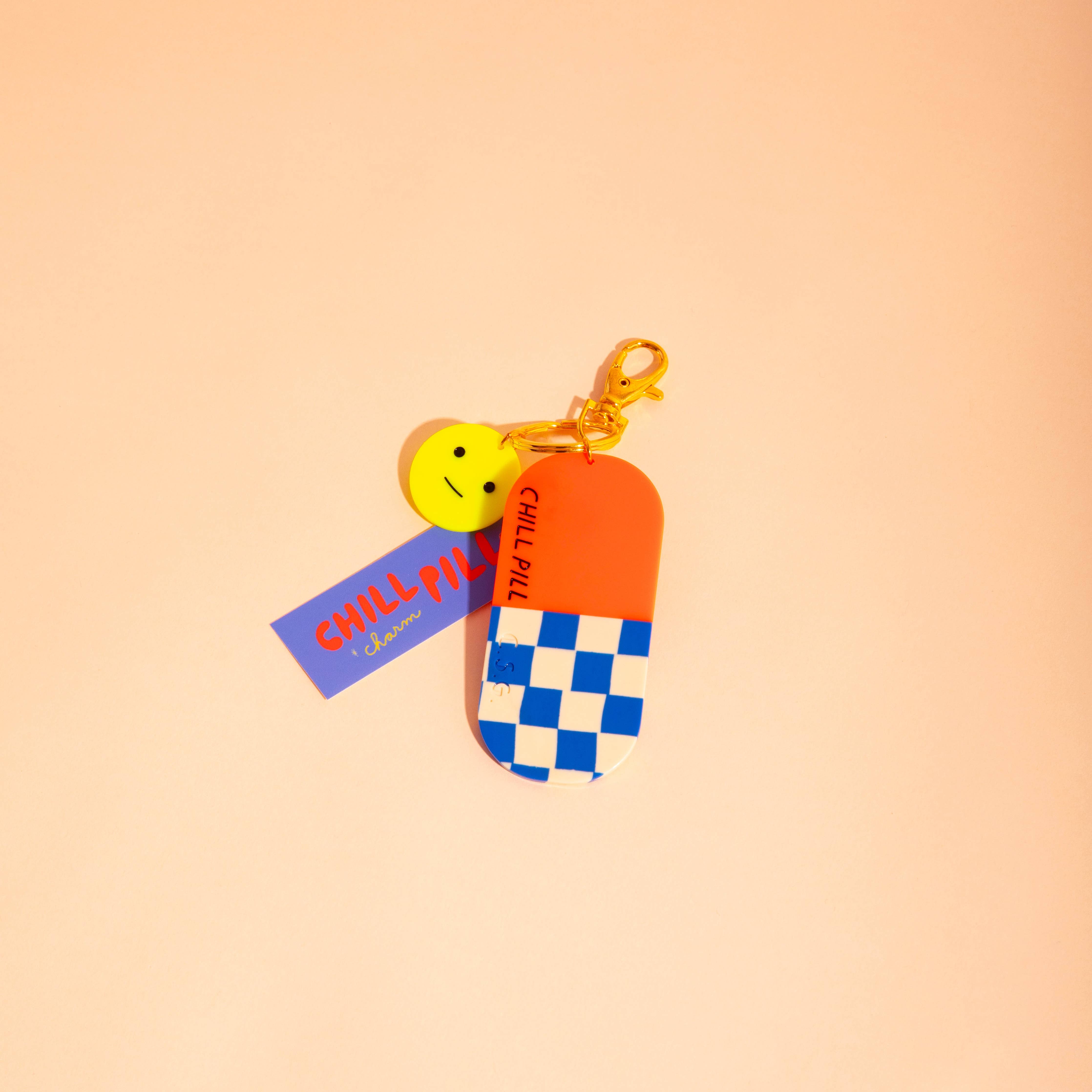 Chill Pill Keychain