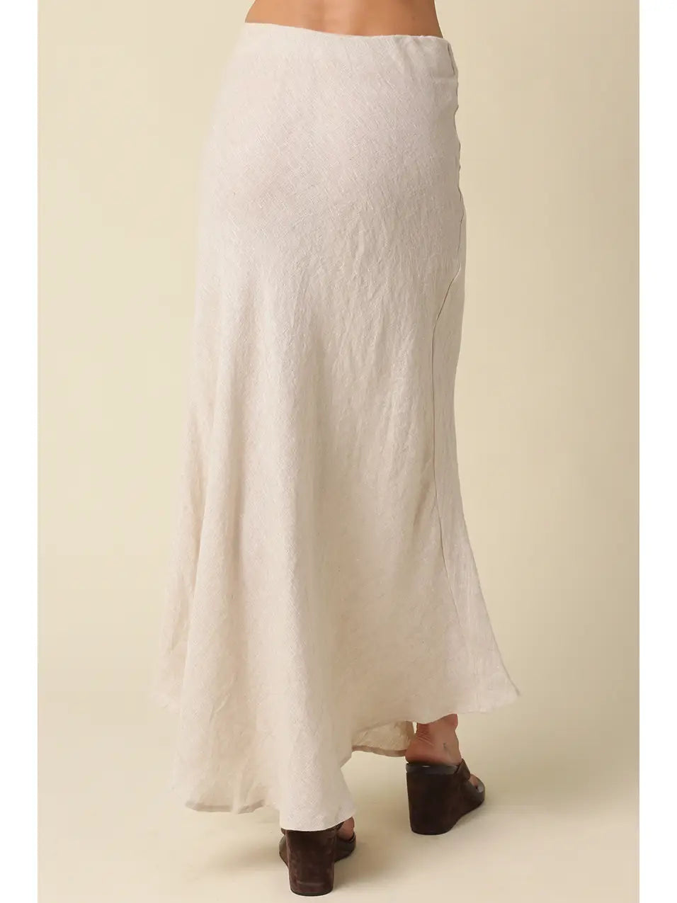 Nadia Linen Maxi Skirt