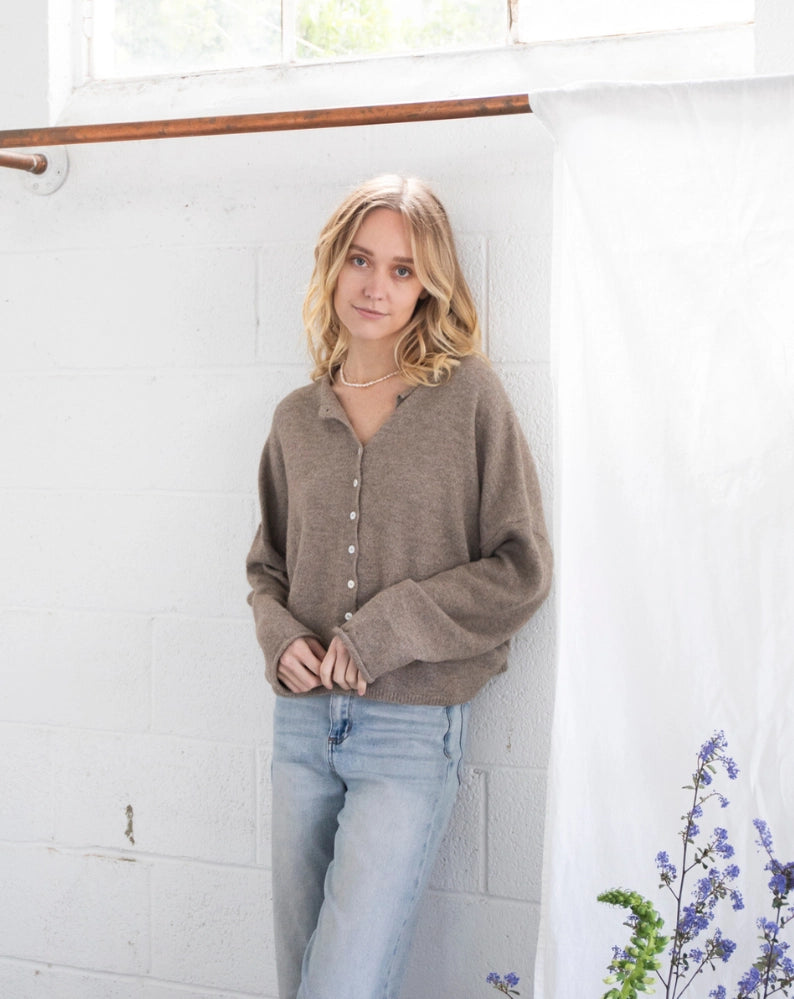 Piper Cardigan - Mocha