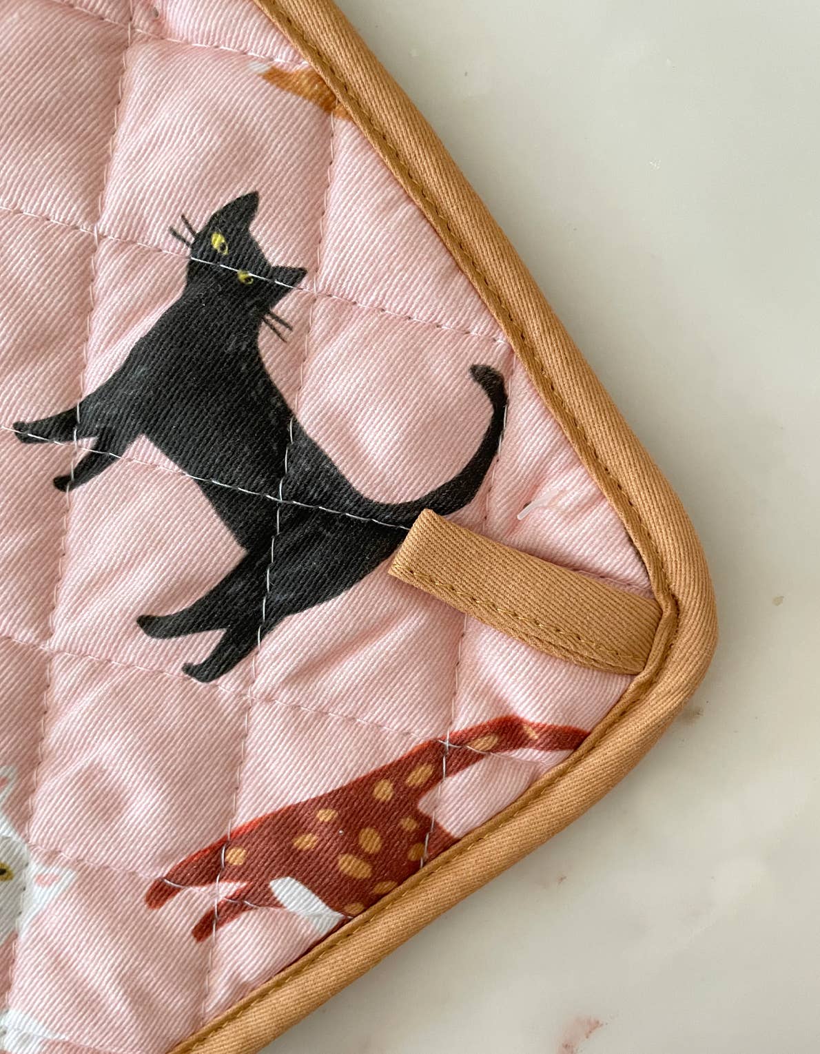 Cats Oven Mitt + Pot Holder Set - Downerss