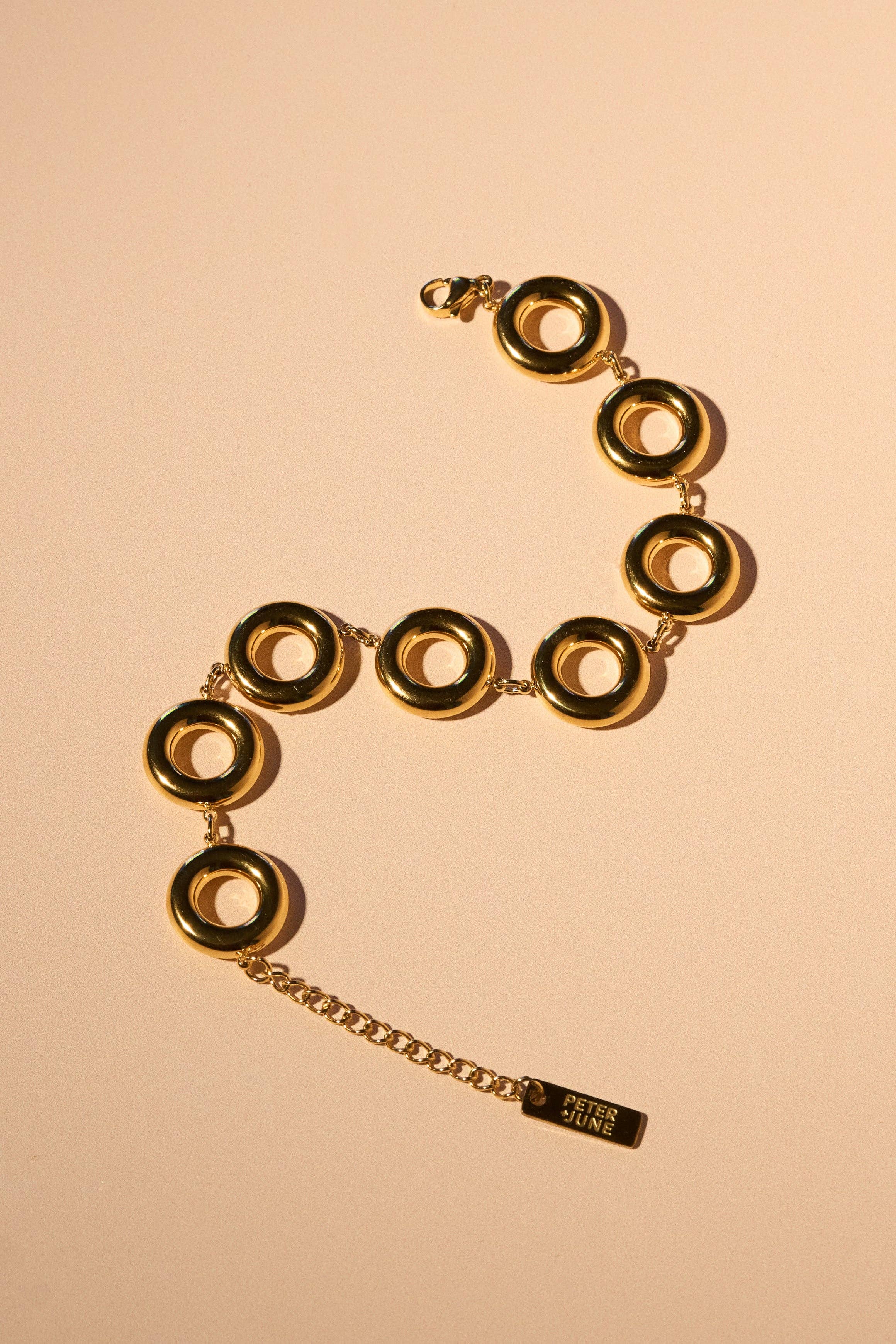 Looped In Bracelet - 18K Gold Plated