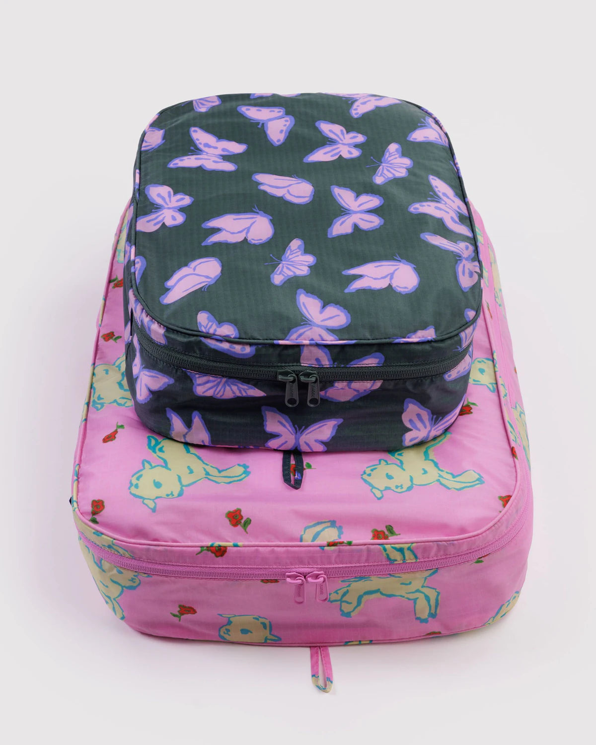 Large Packing Cube Set - Spring Animals