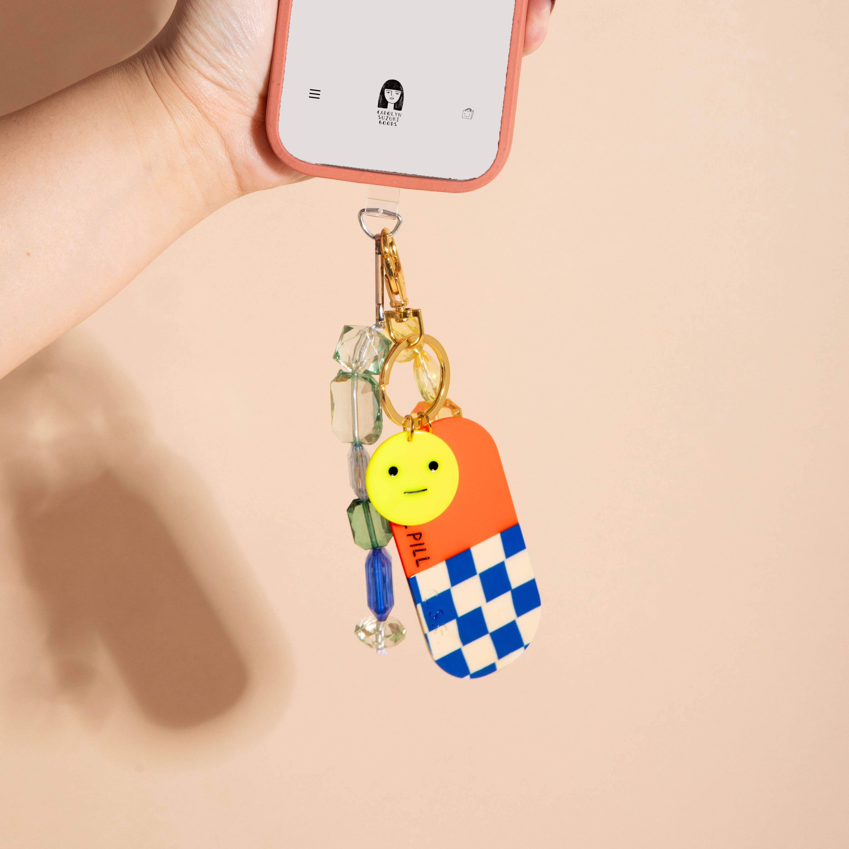 Chill Pill Keychain