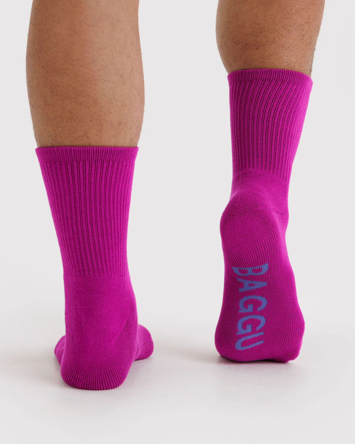 Ribbed Socks - Deep Fuchsia