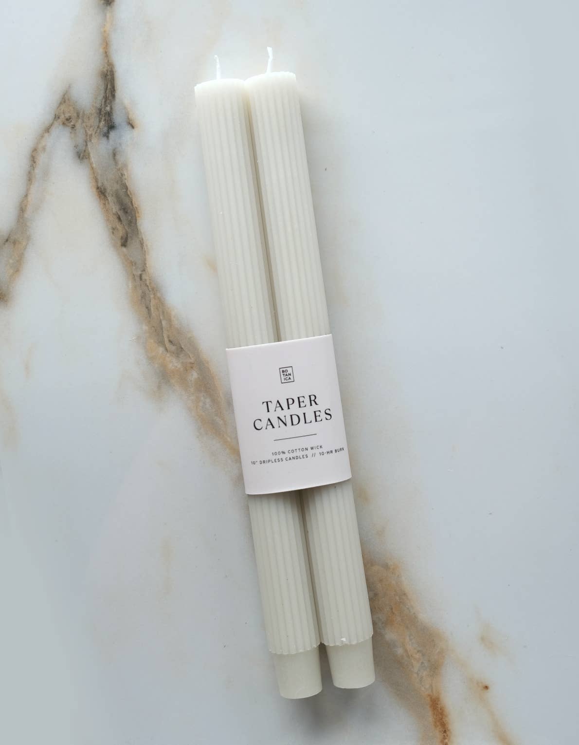 Taper Candle Pair - Neutral