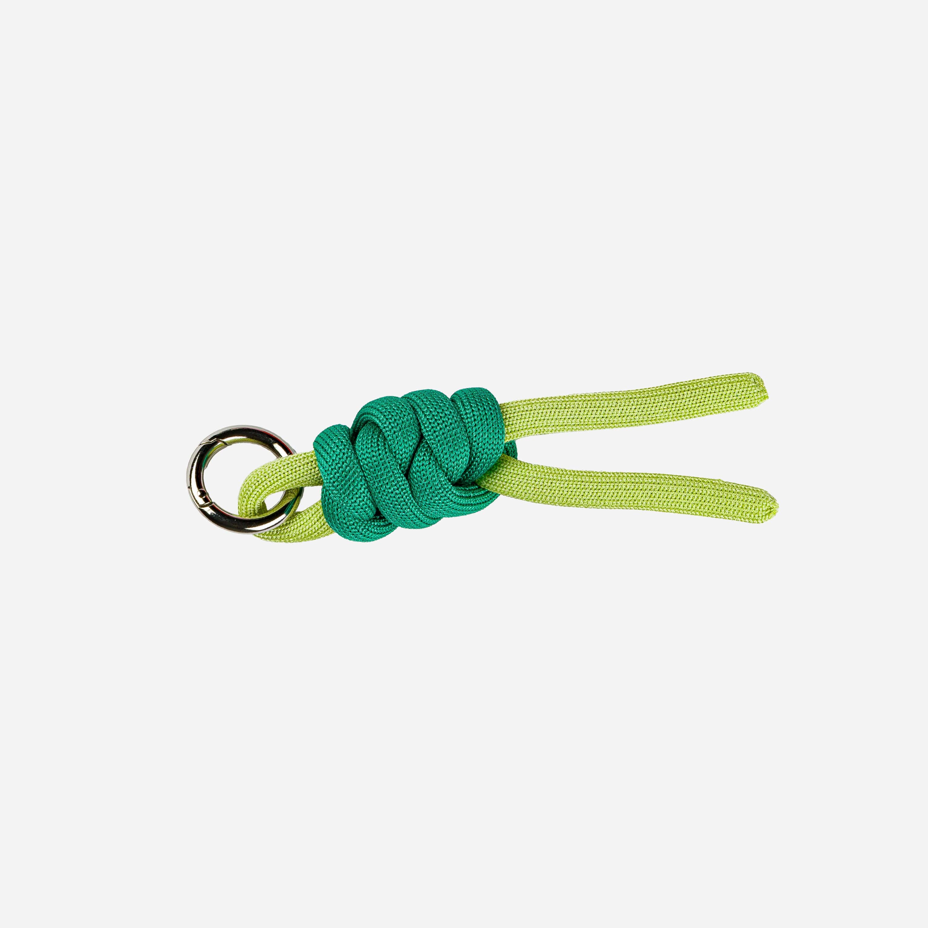 Colorblock Knot Keychain