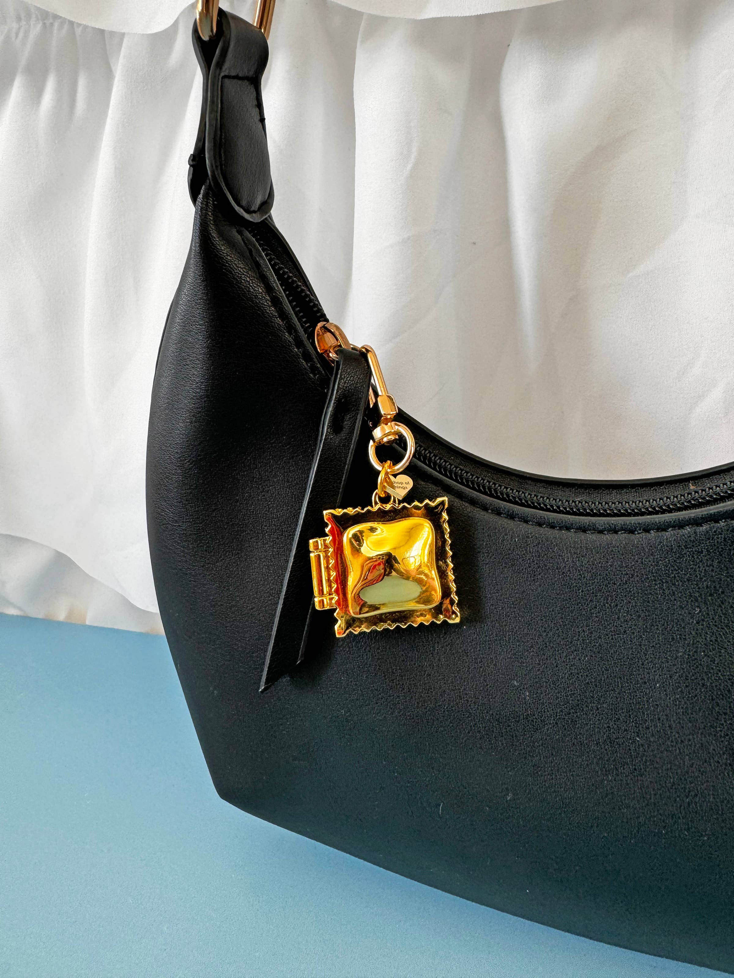 A Shop of Things - Ravioli Locket Keychain