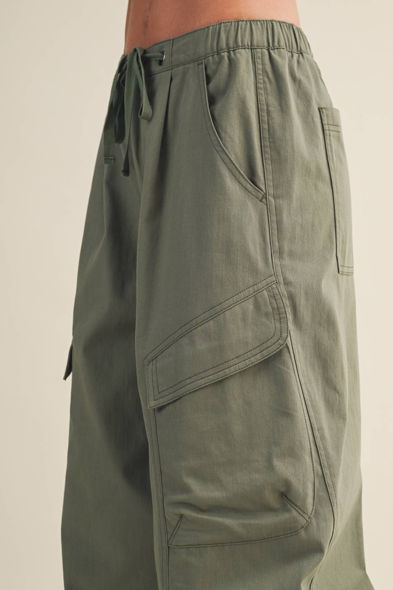 Voluminous Cargo Trousers