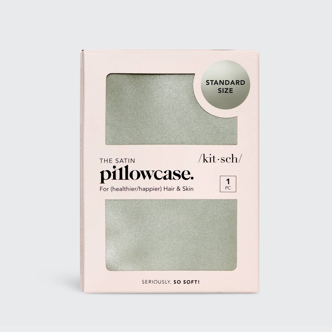 Satin Pillowcase - Sage - Downerss