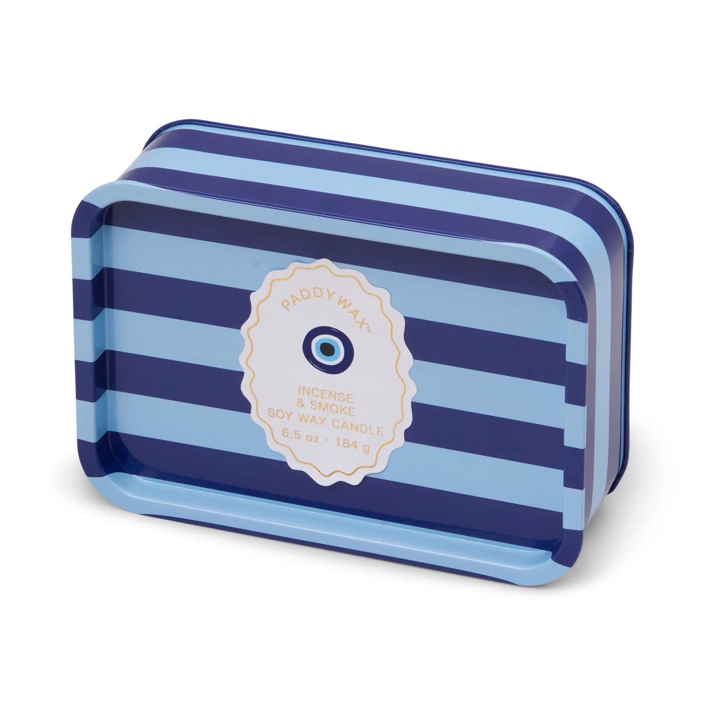 Dopo 6.5oz Printed Tin Candle - Incense & Smoke