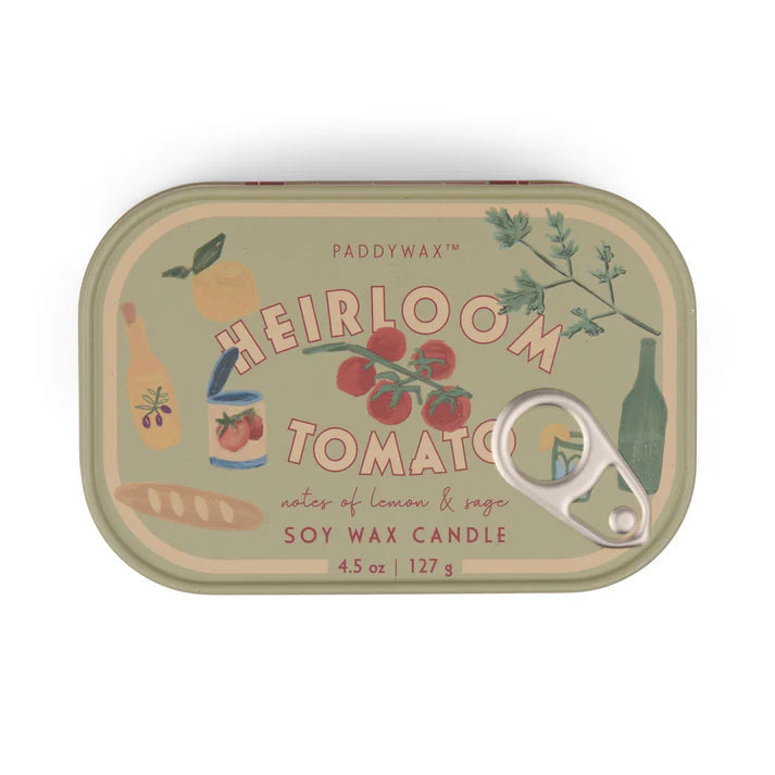 Bistro Tin Candle - Heirloom Tomato