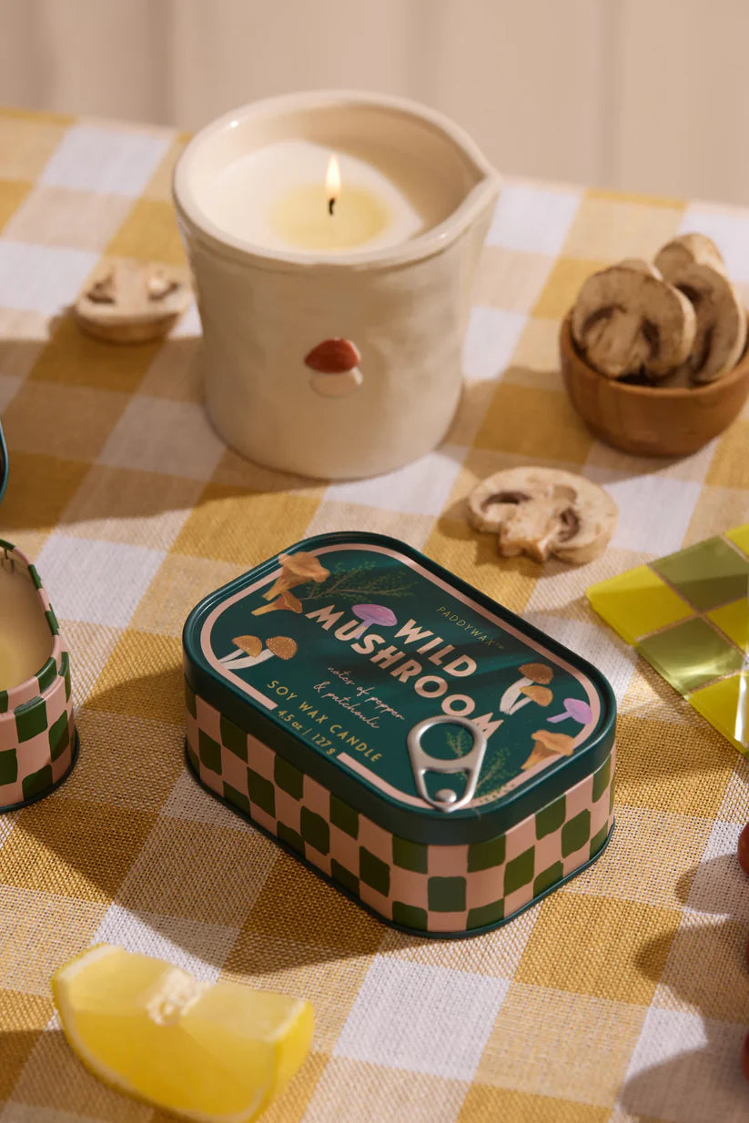 Bistro Tin Candle - Wild Mushroom - Downerss