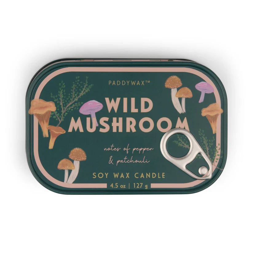 Bistro Tin Candle - Wild Mushroom - Downerss