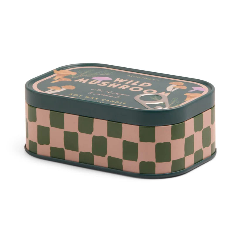 Bistro Tin Candle - Wild Mushroom - Downerss