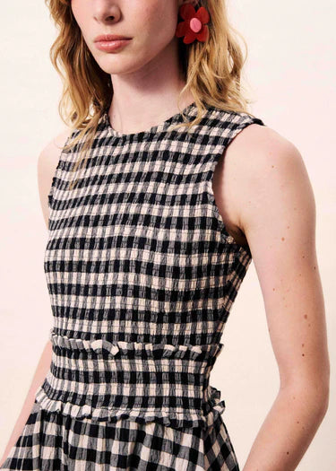 Saquarema Gingham Dress