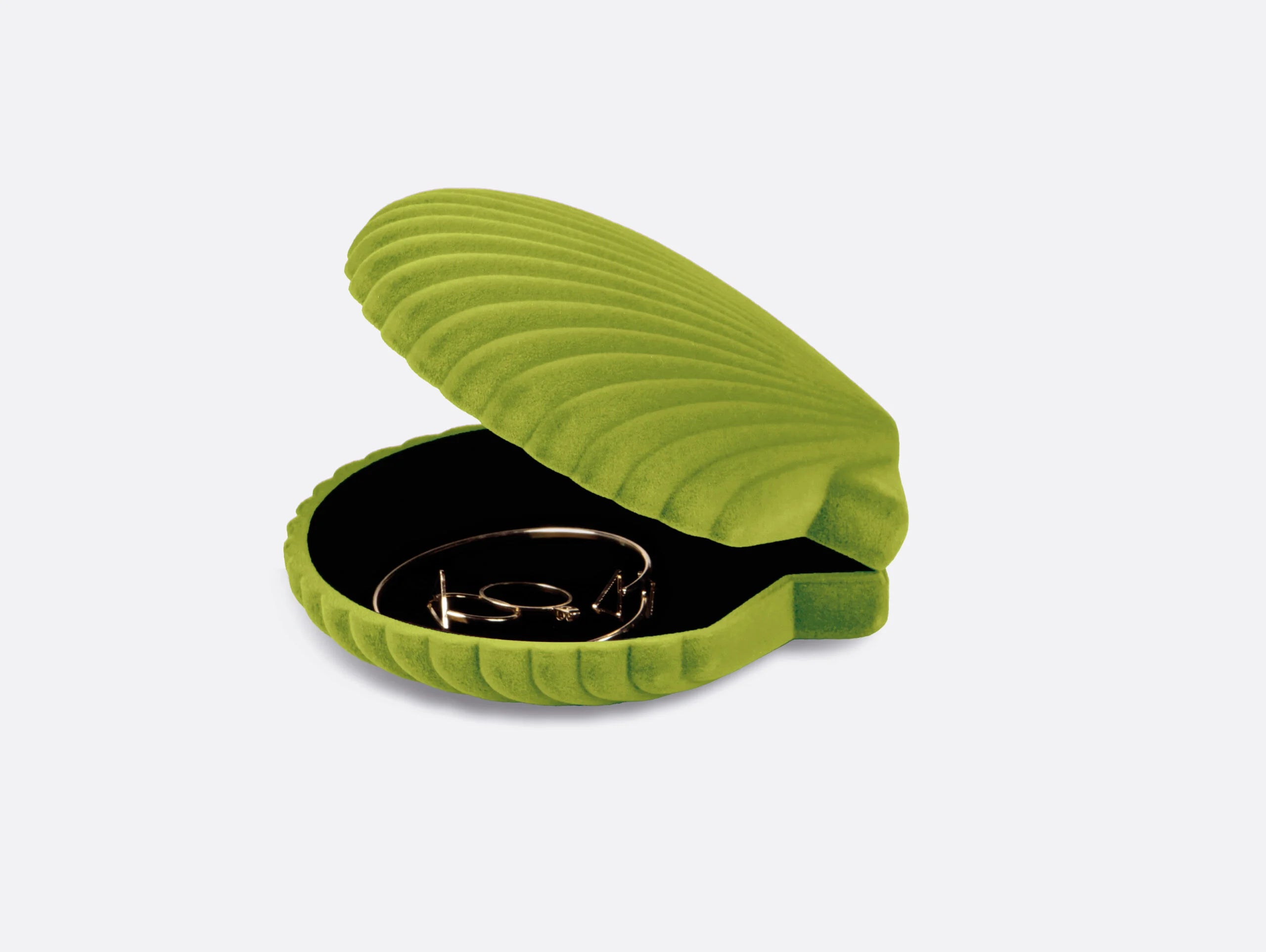 Venus Velvet Jewelry Box - Green - Downerss