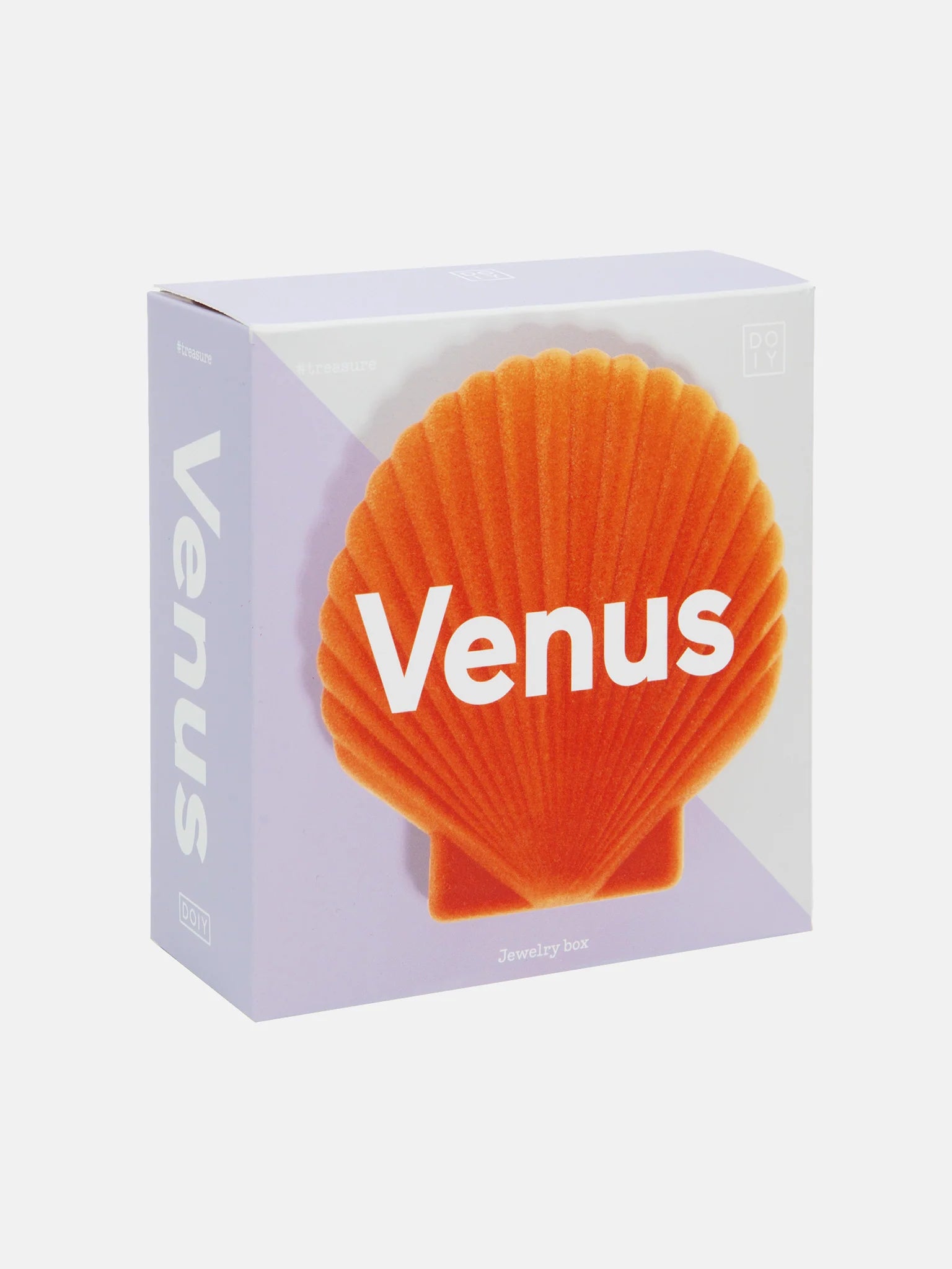 Venus Velvet Jewelry Box - Orange