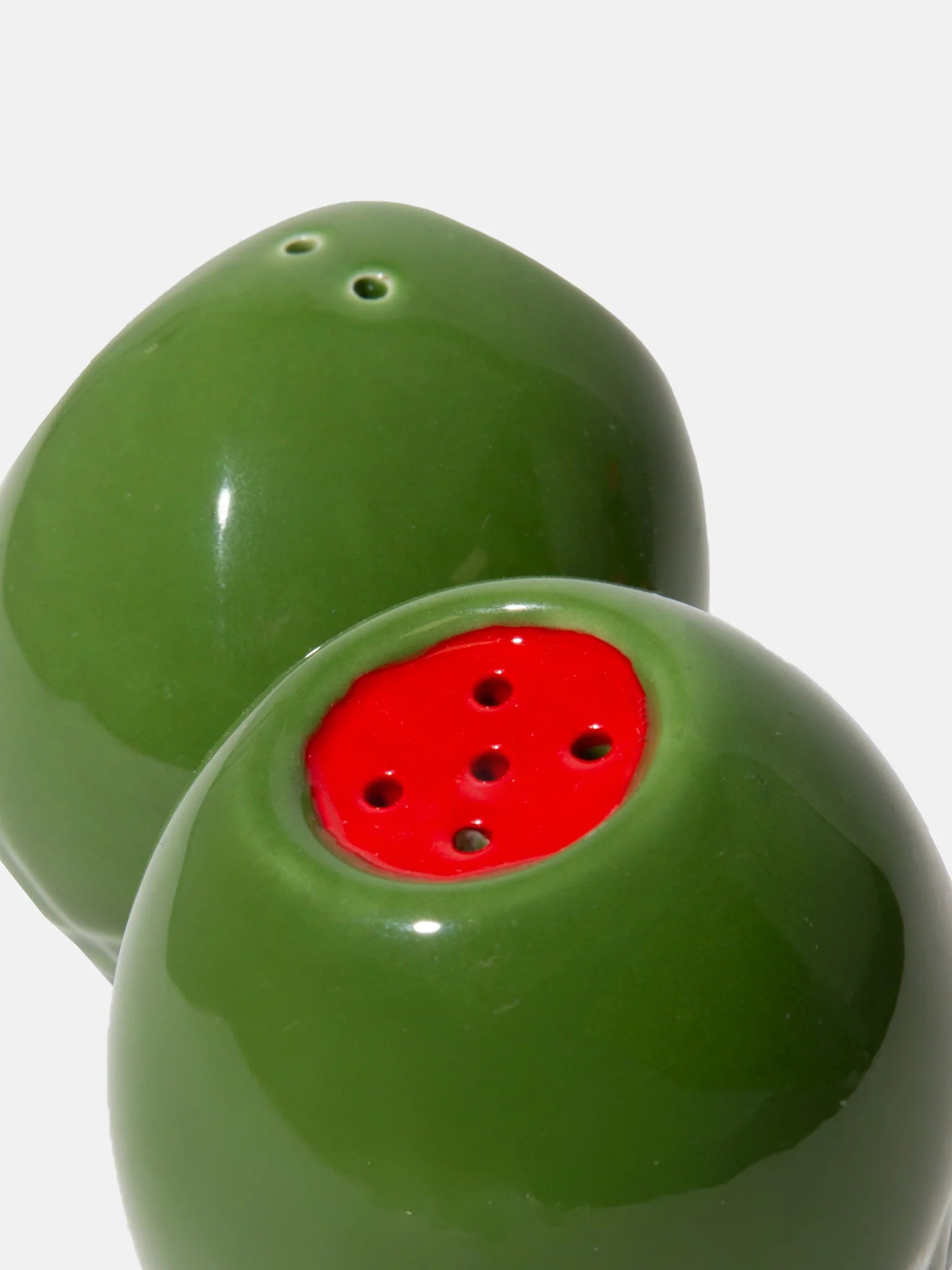 Olive Salt & Pepper Shakers