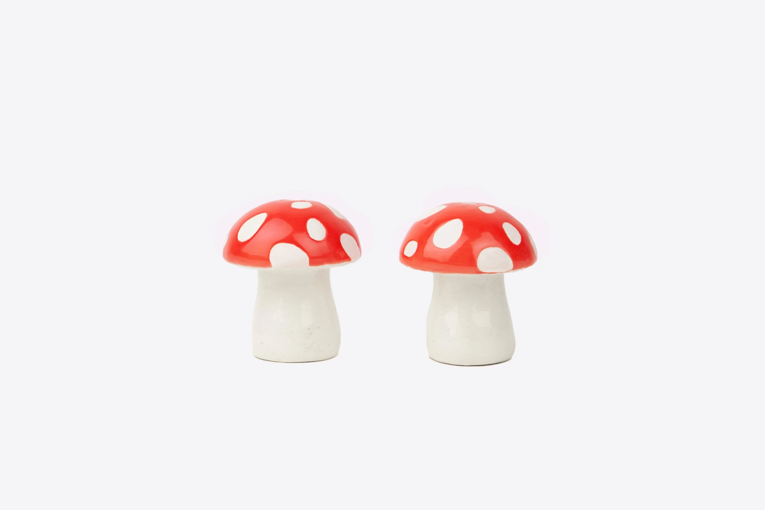 Amanita Mushroom Salt + Pepper