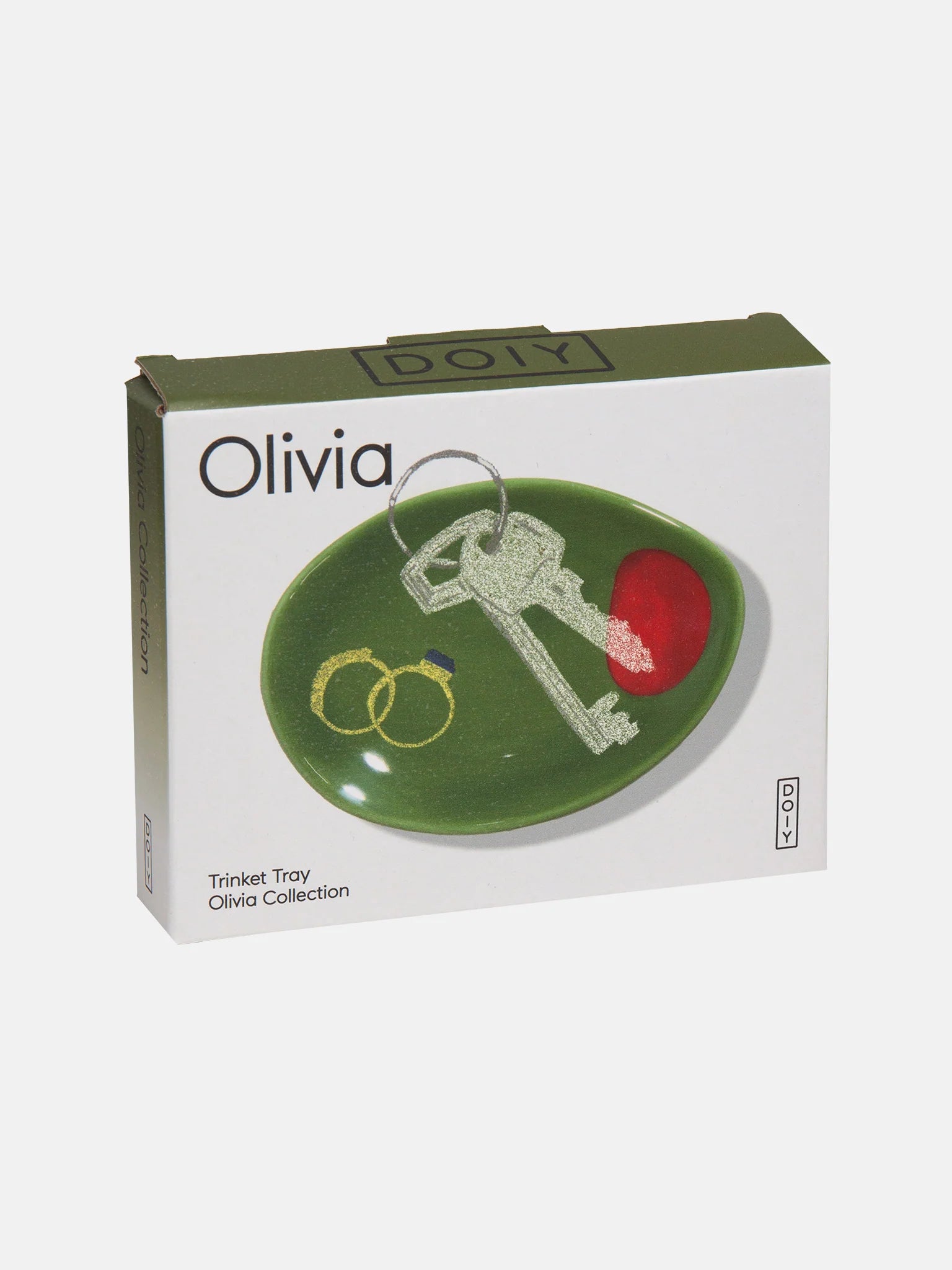 Olive Trinket Tray