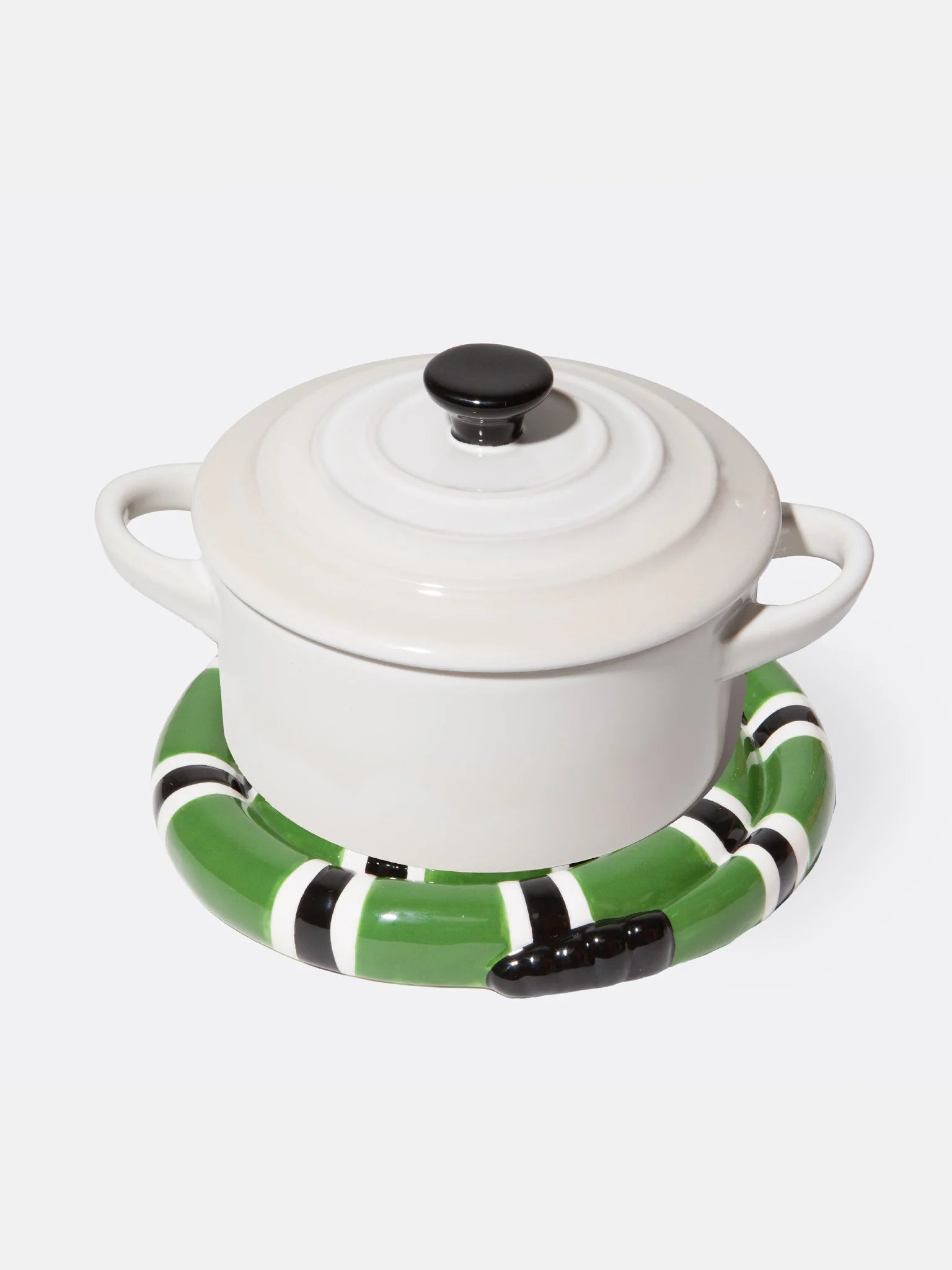Green Snake Trivet