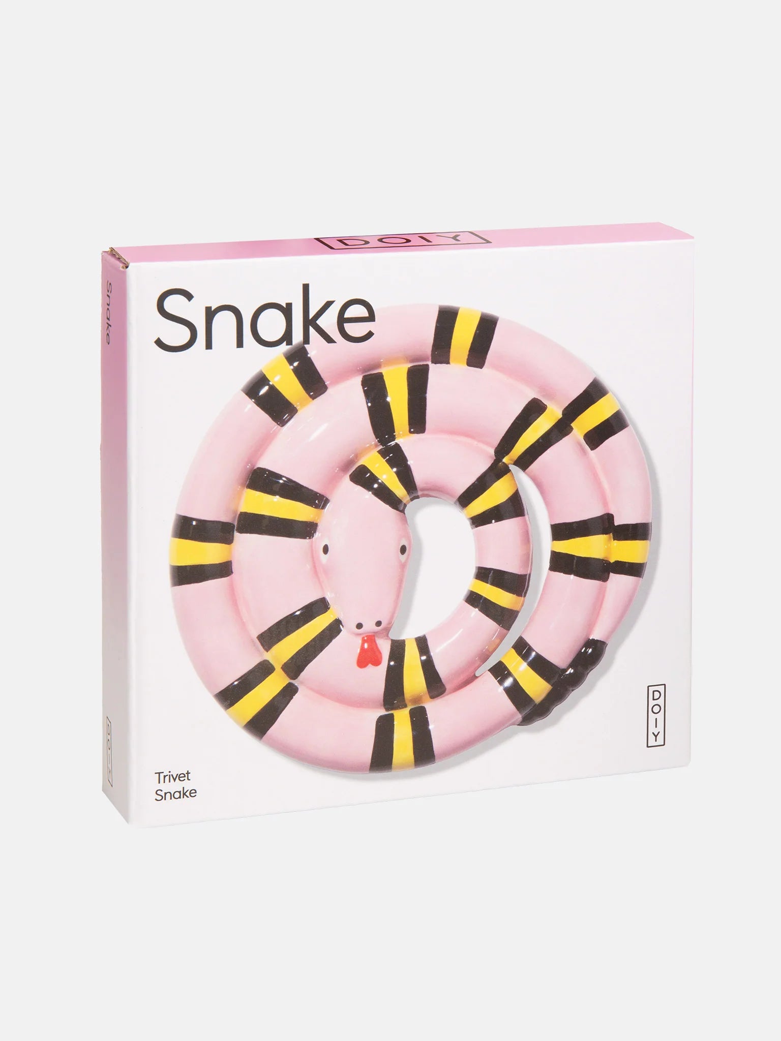 Pink Snake Trivet