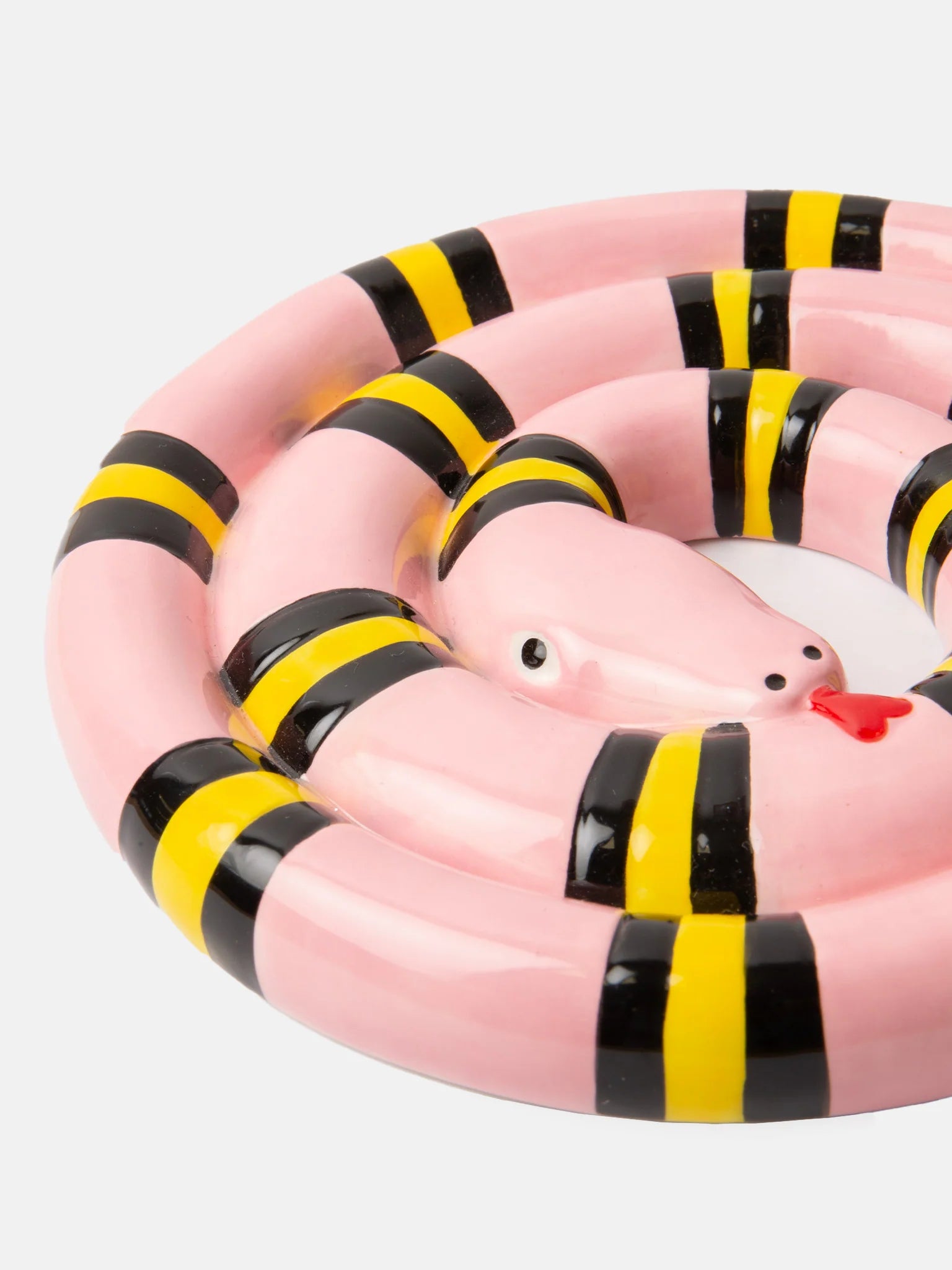 Pink Snake Trivet
