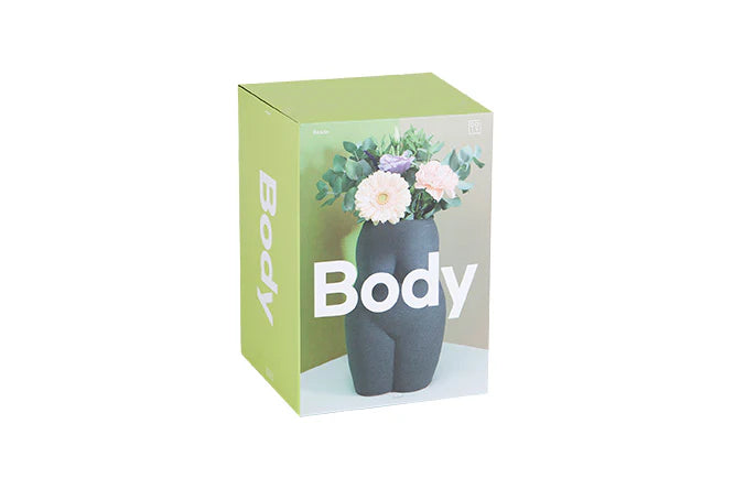 Body Vase - Charcoal